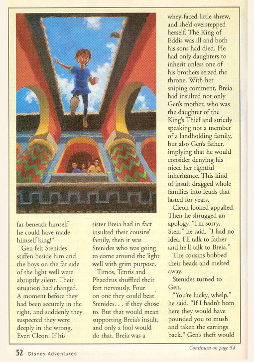 Disney Adventures, Thief, page 5