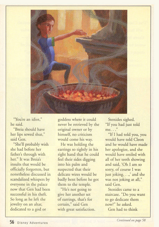 Disney Adventures, Thief, page 7